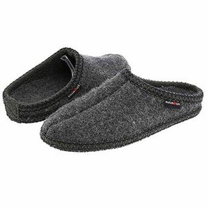 Haflinger Boiled Wool Soft Soled Mule Slipper